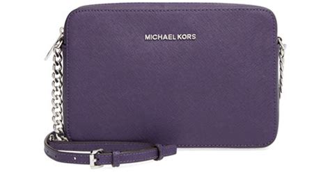 michael kors lavender top|michael kors purple crossbody bag.